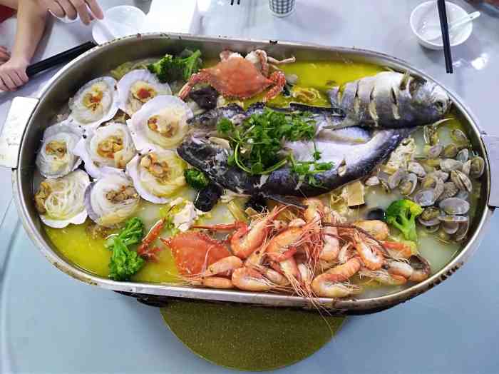 潮升园海鲜酒楼(盛佳超市店)-"东台旅游第一天去了海安市潮升园海鲜