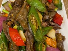 尖椒炒鹅什-大唐靓汤江门私房菜(景田店)