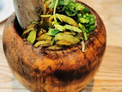 烧青椒捶皮蛋-树厨贵州菜(大十字店)