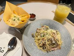松露芝士培根意面-农畉LONFOOD(万象天地店)