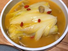 金汤蘑菇娃娃菜-竹里馆·淮扬菜·功夫茶(老门东店)