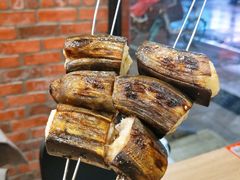 烤香蕉-宝记烧烤·碳锅羊肉·羊蝎子火锅·夜食社(文体路创始店)