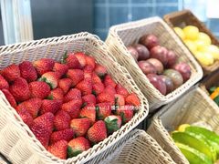 草莓-石炮台果汁冰(人民广场店)