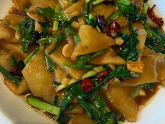 韭菜炒饹馇-香园楼(钻石路店)