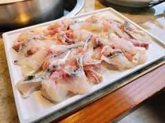 鱼片-淘米捞·米汤脆鲩鱼火锅(福田皇岗店)