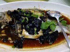 榄角蒸边鱼-国信海鲜酒楼