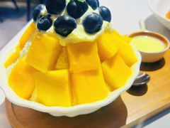 芒果蓝莓冰-必点海鲜·海肠捞饭大王(滨江道店)
