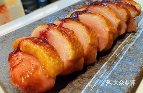 Grilled Smoked Duck Breast with Blueberry Sauce