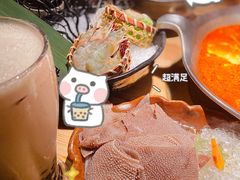 大红袍珍珠奶茶-湊湊火锅·茶憩(杭州湖滨银泰in77店)