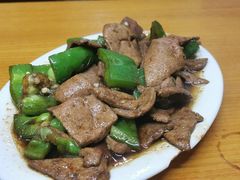 青椒炒猪肝-台湾风味小吃(长乐店)