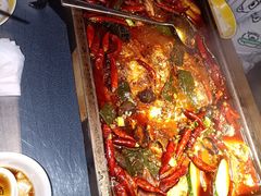 -探鱼·鲜青椒爽麻烤鱼(广州南沙万达广场店)