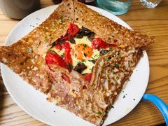 蘑菇熏肉荞麦可丽饼-RAC BAR(安福路店)