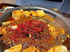 -探鱼·鲜青椒爽麻烤鱼(西南商都店)