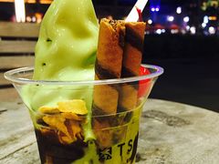 抹茶冰淇淋-辻利茶铺(辻利茶屋店)