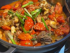 -贵州辣子鸡番茄鸡