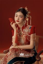 点击看大图 -艾拉·女王婚纱礼服馆