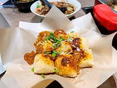现炸石屏包浆豆腐-新辣道鱼火锅(世纪金源购物中心店)