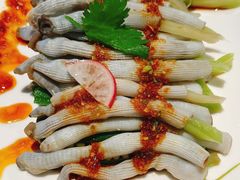 秋葵拌沙虫-黑明餐厅(白鹭洲店)