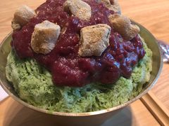 红豆抹茶刨冰-巴黎贝甜(阳光上东店)