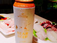 哈尔博白熊啤酒-小牛叔鲜切牛肉·火锅·烤肉自助(公济桥路店)