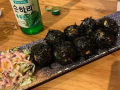 金枪鱼泡菜饭团-冰川延边料理·炭烤串(原小木屋店)