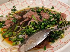 鲜麻小葱淋黄牛肉-海宝酒家(中山四路店)