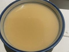 豆汁配焦圈-北平楼·烤鸭·北京菜(牡丹园店)