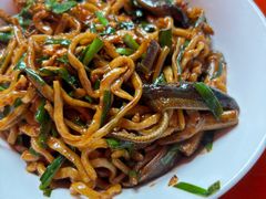 农家红炒长鱼炒面-三百碗宝应长鱼面(板仓街店)