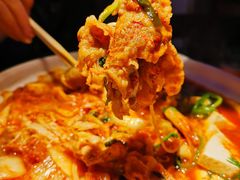 牛肉泡菜锅-鳗鱼家·深夜食堂(军博店)