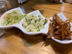 凉菜三拼-食鸡公社辣子鸡·潍坊菜·烧烤