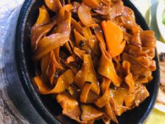 石锅杏鲍菇-华兴餐厅·招牌生鱼片(桃园路店)