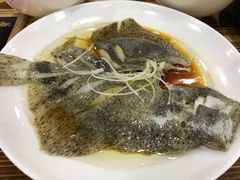 清蒸多宝鱼-同道蒸汽海鲜烧烤自助(刘庄夜市店)