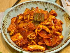 泡菜炒鱿鱼-쌍화점 霜花店·朝鲜族料理(徐家汇店)