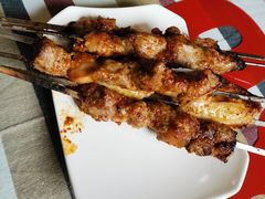 羊肉串-语言大学-清真食堂