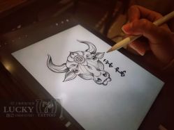 -幸运7纹身刺青Lucky7tattoo