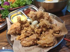 -明洞阿姨·韩式酱蟹烤肉·创意料理(三元桥店)