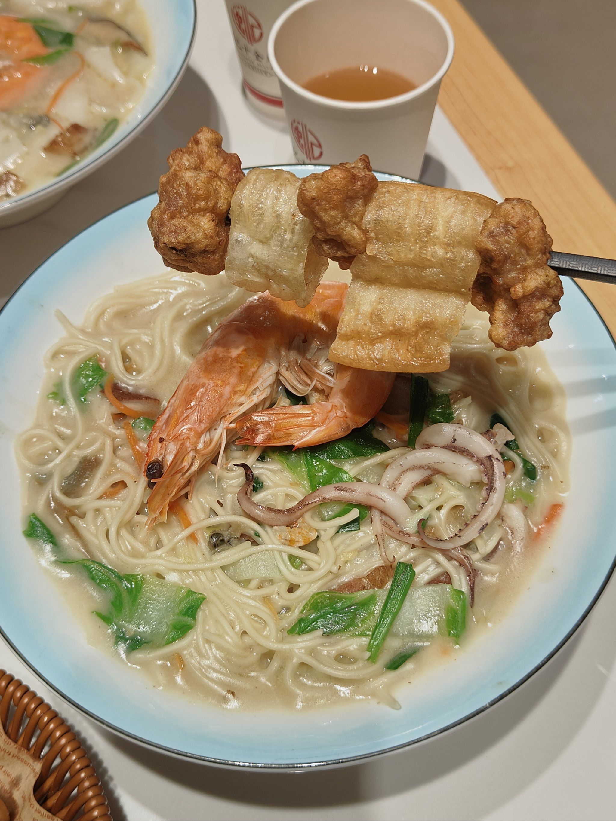 不去福建 也能吃到好吃的妈祖海鲜卤面了🍜