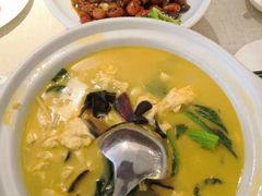 土鸡蛋煮菜心-楚禾宴·家宴(光谷大道店)