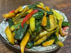 黄瓜条咸菜-内蒙焖面大盆骨餐馆(山大路店)