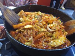 铁板鱿鱼辣炒五花肉-槿Story·韩国料理(望京韩国美食城店)