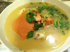 膏蟹汤面-十面欢腾·海鲜面·台式Bistro(长乐路店)