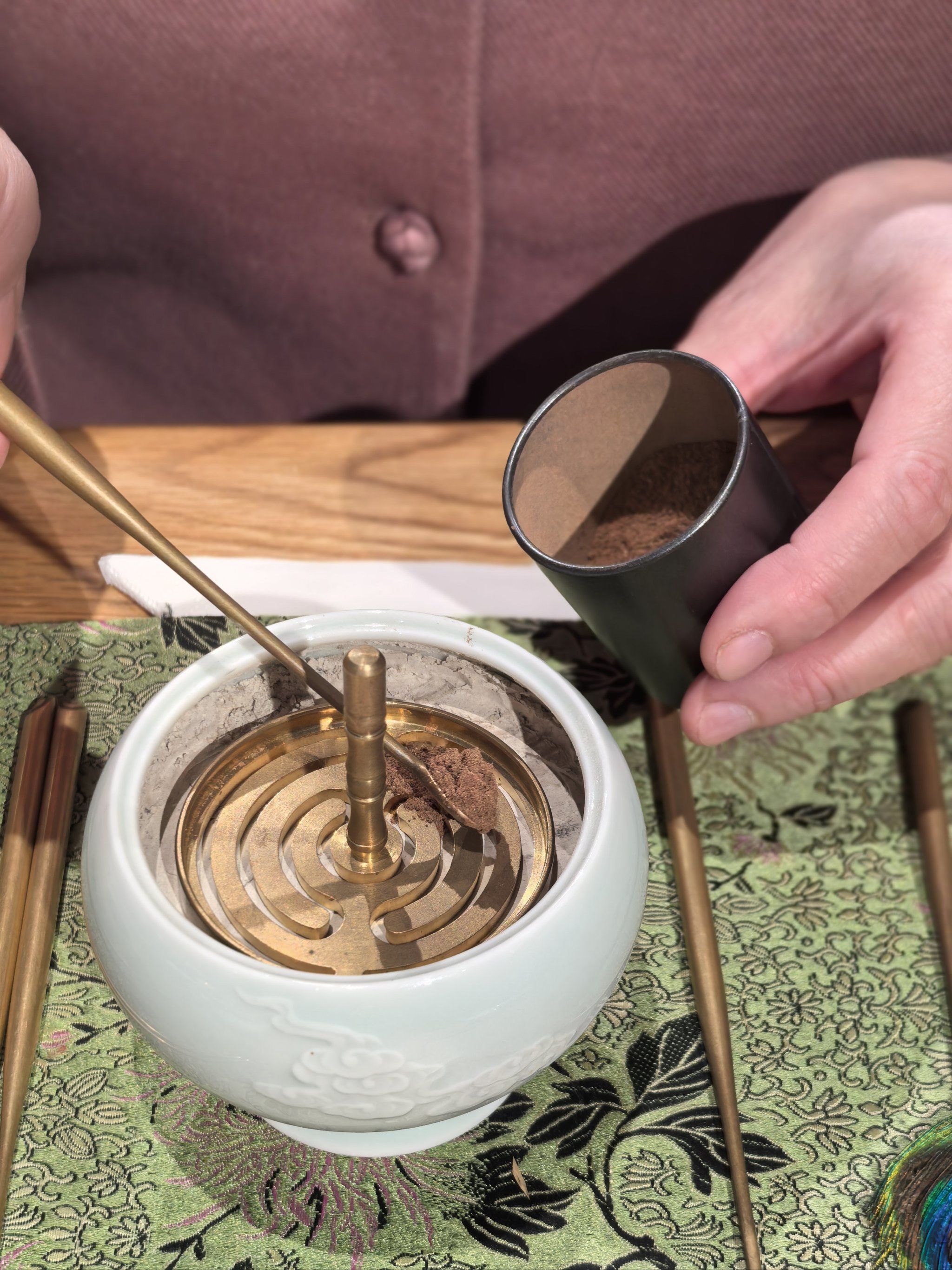 为什么要打香篆