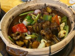 生啫金边花鳝-天宝食坊·啫啫煲大排档(西华路店)