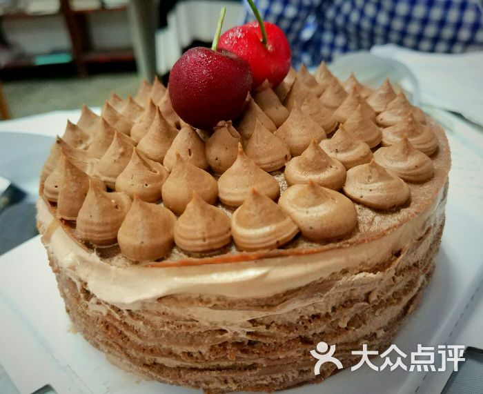 酒心巧克力千层可丽饼蛋糕(6寸)