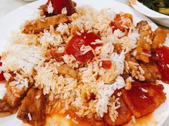 番茄蛋牛肉饭-好好滋味茶餐厅