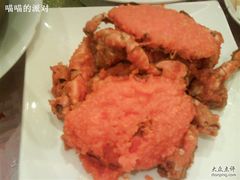 咸蛋黄炒膏蟹-金八仙酒店