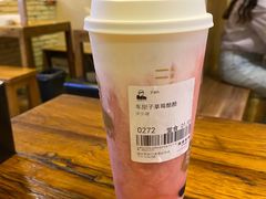 车厘子草莓酪酪-LELECHA乐乐茶(新街口大洋店)