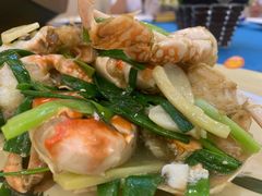 姜葱炒红蟹-旺富东海大酒楼(海鲜街店)