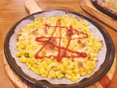 料理烤芝士玉米粒-老东镇啤酒屋海鲜加工·蒸汽海鲜·海鲜烧烤(台东店)