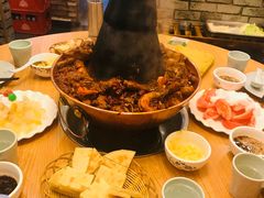 -超越炭火牛蛙火锅鸡(河东店)